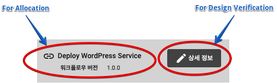 워크플로우 클릭 가능 영역
