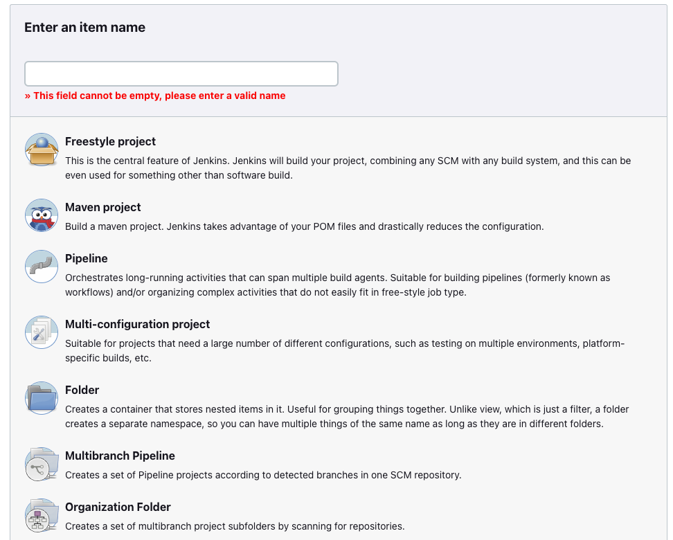 새로운 작업 등록